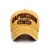 New retro American washed old hat men's and women's fashion three-dimensional embroidery letter sunshade baseball cap
