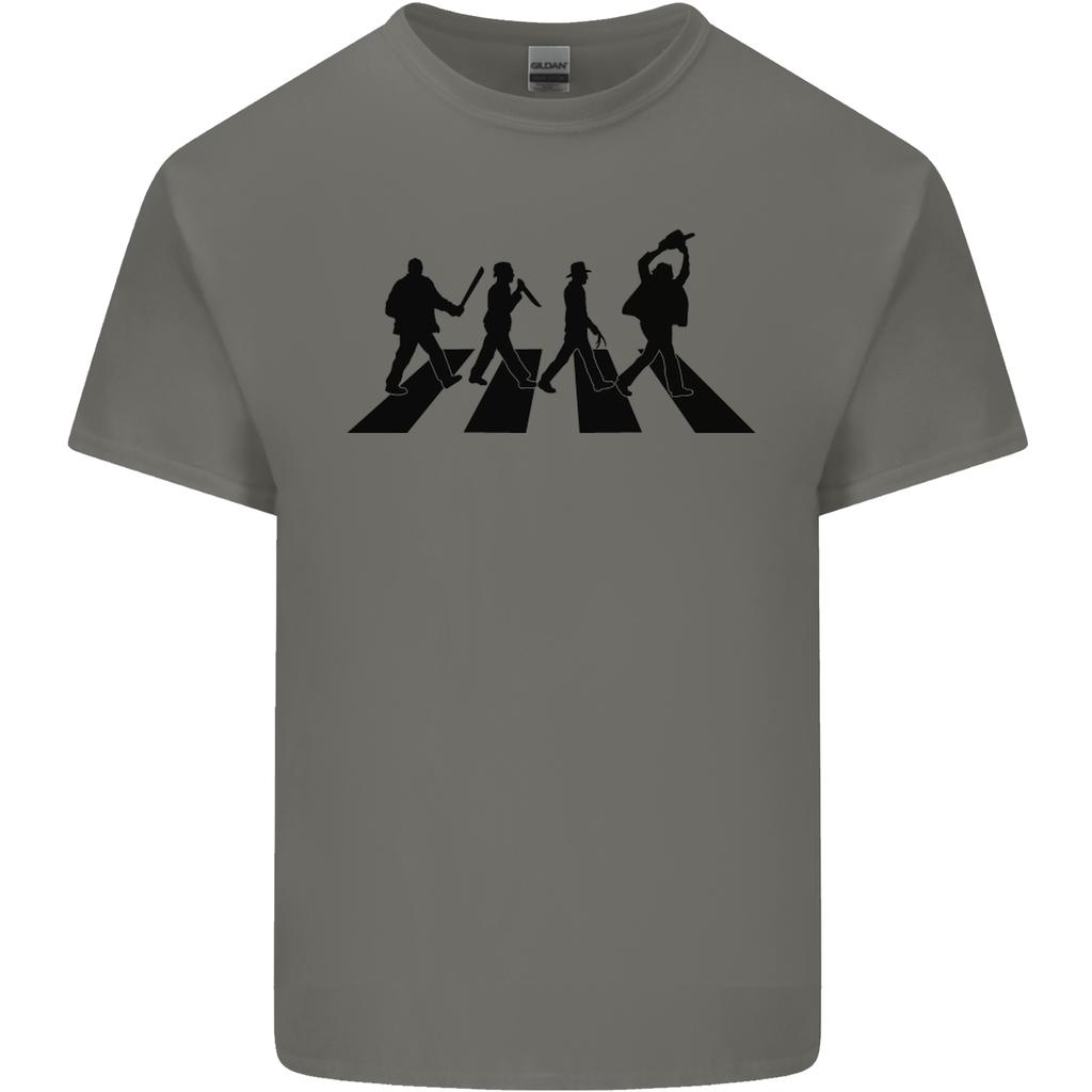 Abbey Road Killer Funny Halloween Horror Unisexs Light Cotton TShirt