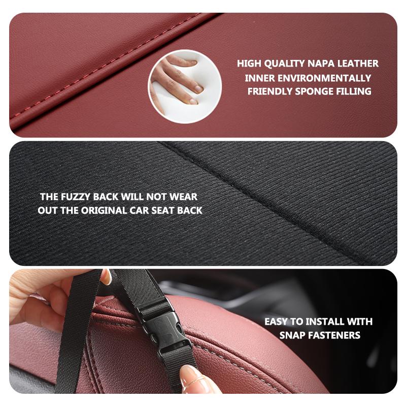 PODV6 Car Back Seat Hanging Storage Box Organizer Phone Pocket Pouch For KIA Sportage Rio Ceed Niro Soul Stonic Picanto Proceed