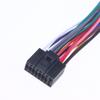 1/3Pcs Car Wire Cable Adapter 16 Pin Plug Cable Iso Standard Connector Adapter Car Stereo Radio For Alpine Wire Harness Adaptor
