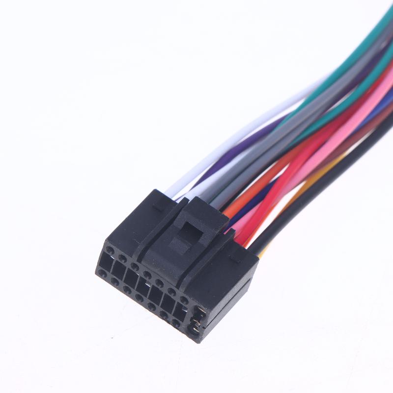 1/3Pcs Car Wire Cable Adapter 16 Pin Plug Cable Iso Standard Connector Adapter Car Stereo Radio For Alpine Wire Harness Adaptor