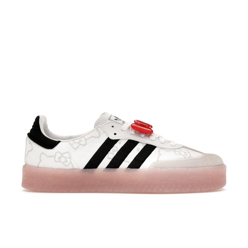 Adidas Hello Kitty x  Sambae White Black Clear Pink Women Sneakers Core-Black IG4450