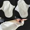 E 3Pcs Ultra Thin Cloth Pads Cotton Washable Reusable Feminine Menstrual Hygiene Pads