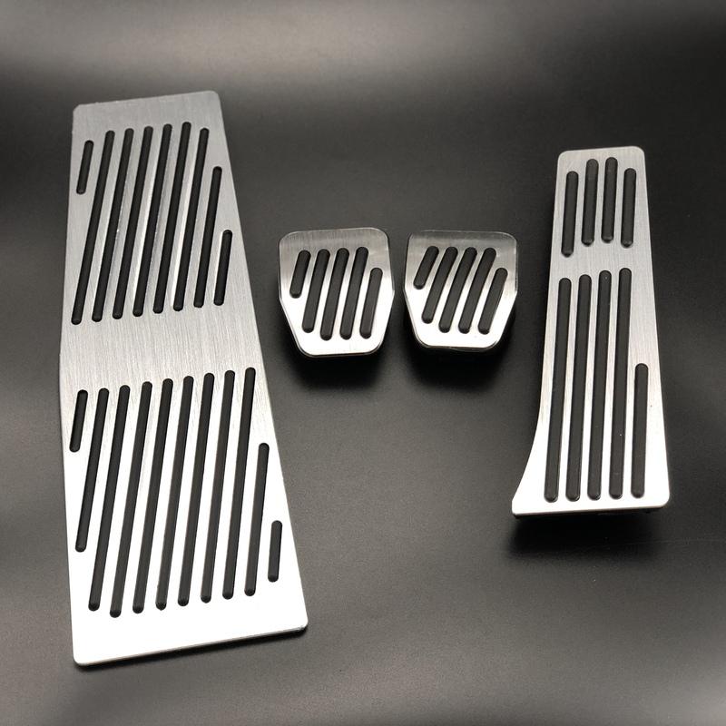 Car Accessories For BMW E60 E61 E63 E64 E70 M5 M6 Accelerator Brake Foot Rest Pedal Pads Styling Gas Refit Sticker Styling