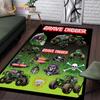 Monster Jam Truck Game Carpet for Living Room Bedroom Rug Kitchen Kids Door Unslip Floor Mat Birthday gift photography props Rug