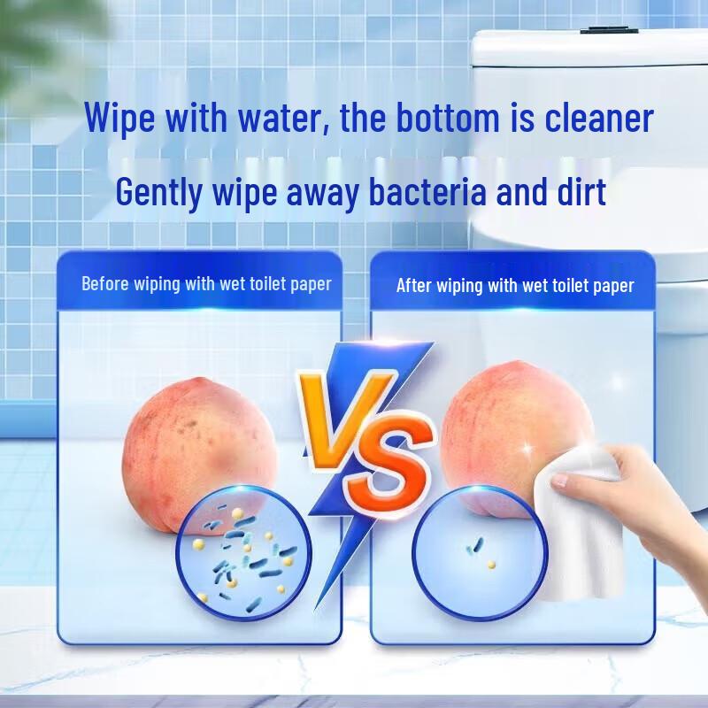 Vinda Unscented Flushable Wet Wipes