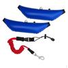 Kayak Fishing Standing 2Pcs Inflatable Outrigger Stabilizer with Paddle Leash Bolt Snap