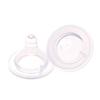 2Pcs Baby Silicone Wide Neck Soft Teats Nipple Circle Hole S/M/L Size Cross Hole Baby Bottles Natural Flow Nipples
