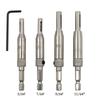High Speed Steel Self Centering Hinge Drill Bits 4pcs for Accurate For Pilot Holes in Door and Cabinet Installation