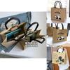 Mickey Mouse Canvas Tote Bag With Double Handles And Inner Pockets For Office And Weekend Trips