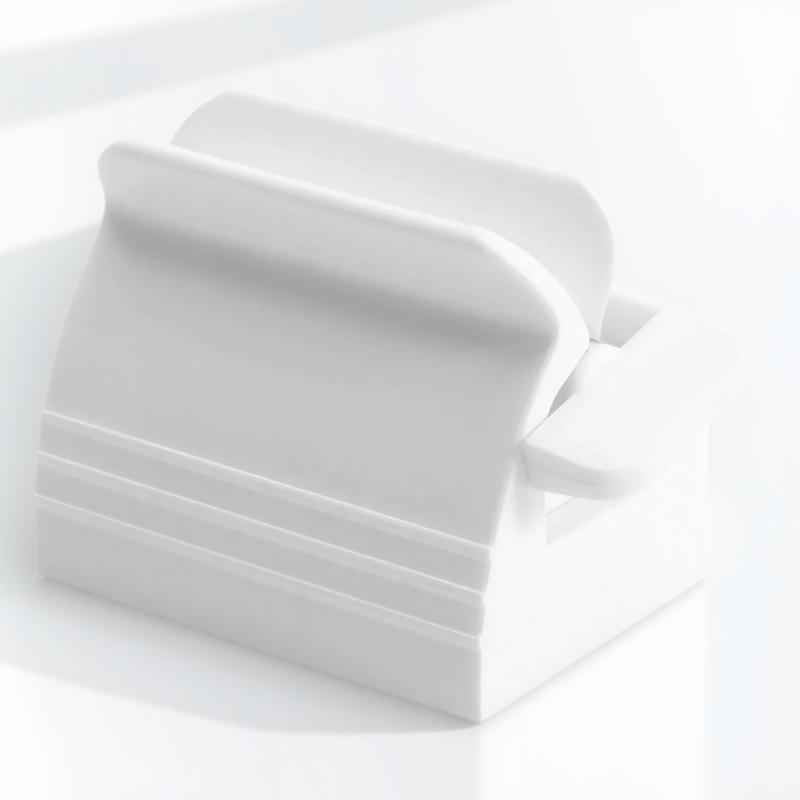 Portable Toothpaste Squeezer Dispenser Roll-tube Toothpaste Mount Rotary Bathroom Toiletry Aid