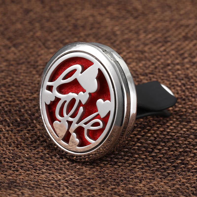 Popular Car Air Freshener Vent Clip: Octopus, Heart, Snowflake Design Essential Oil Diffuser