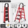 Telescopic Multi-Functional Household Folding Step Ladder