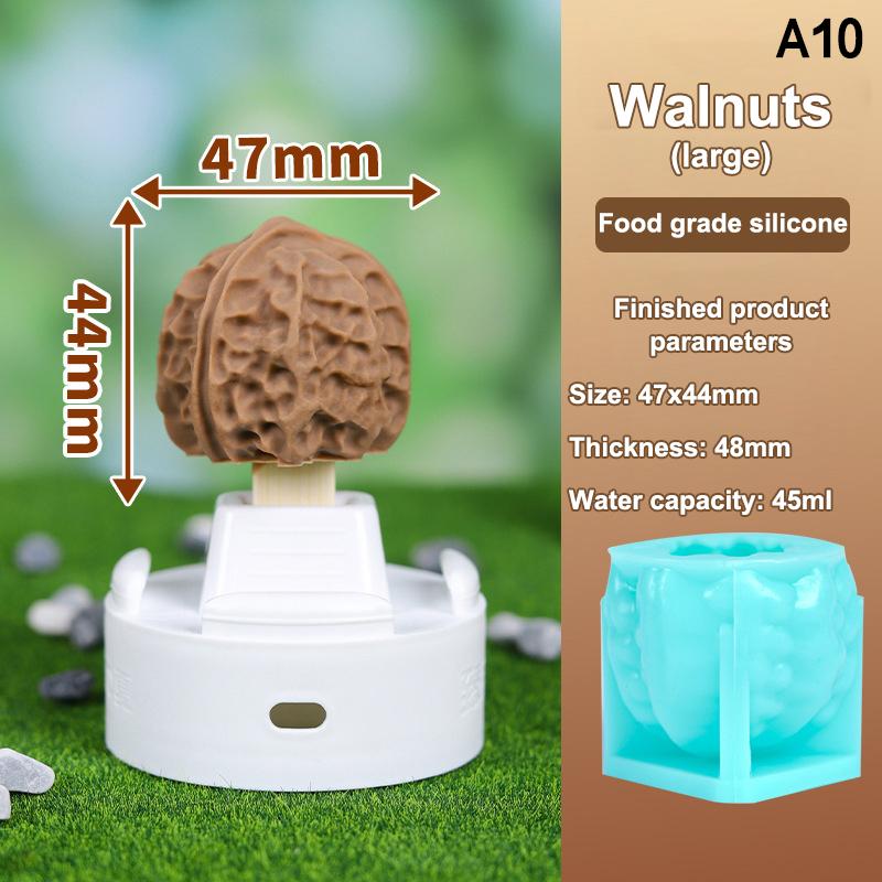 .1pc Cake Mold Ice Cream Mold Mousse Desserts Cake Decorating Tools 3D Fruit Shape Silicone Mold Reusable Kitchen Tools For Home