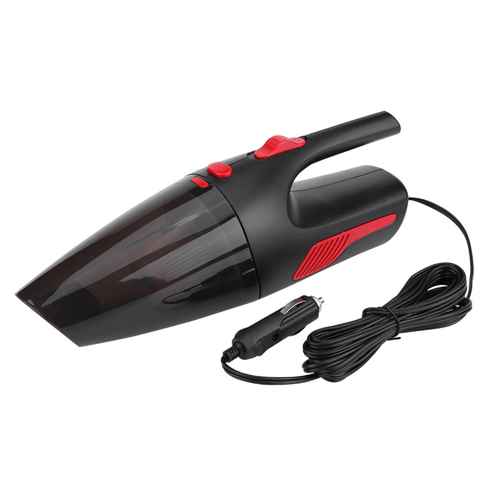 DC12V 120W Wired Car Portable Vacuum Cleaner Wet Dry Dust Catcher with Light