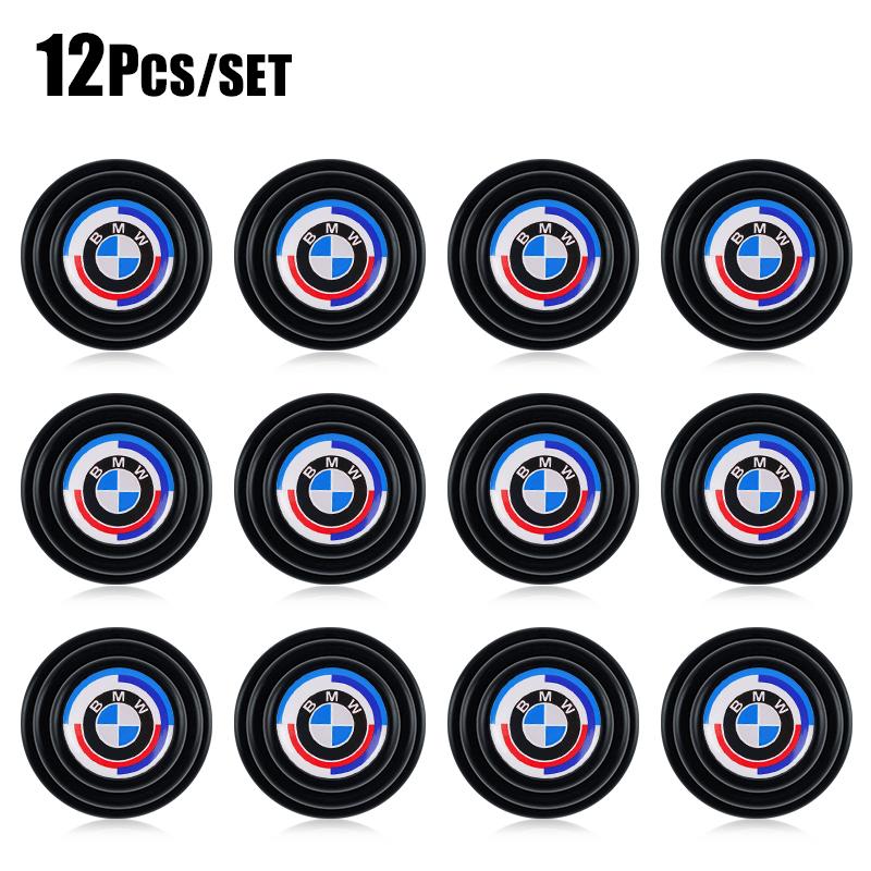 Motorcycle Sticker/Car Door Shock Stickers Absorber Soundproof Buffer Pier For BMW M E46 E90 E60 F30 F10 E39 E36 F20 G30 G20 E87 Yssh42