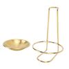 Vertical Soup Ladle Holder Spoon Rest Stainless Steel Easy Access Cooking Utensils Stand for Kitchen Cookware Hot Pot