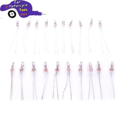 10pcs Miniature Automobile Instrument Lamp 12V T3T4 Lamp Light Bulb Incandescent