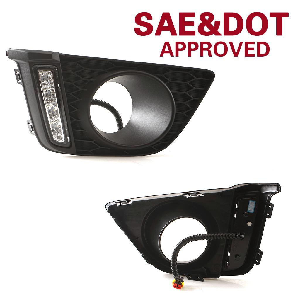 Honda Fit 14-16 Front Fog Light Assembly GK5 Bumper Anti-collision Set