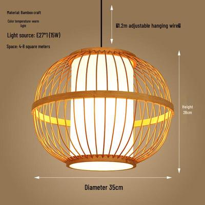 New Chinese Zen Style Chandelier