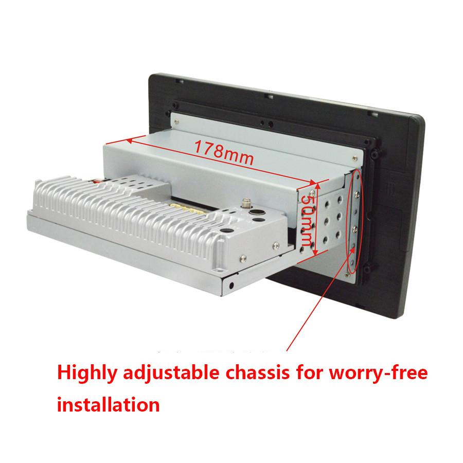 

All-in-one machine comes standard with 9-inch 8.0/1+16 (adjustable height) + camera