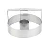 Edelstahl Donutform Keksstempel Form Kuchen Dekoration Werkzeug DIY Kuchen Brot Schokolade Teigschneider Küchen Backzubehör
