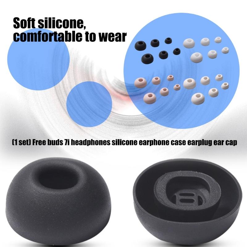 Replacement Ergonomic Silicone Earbud Covers Cushions Sweatproof Nonslip Design Enhancing Bass Suitable For Gym Running