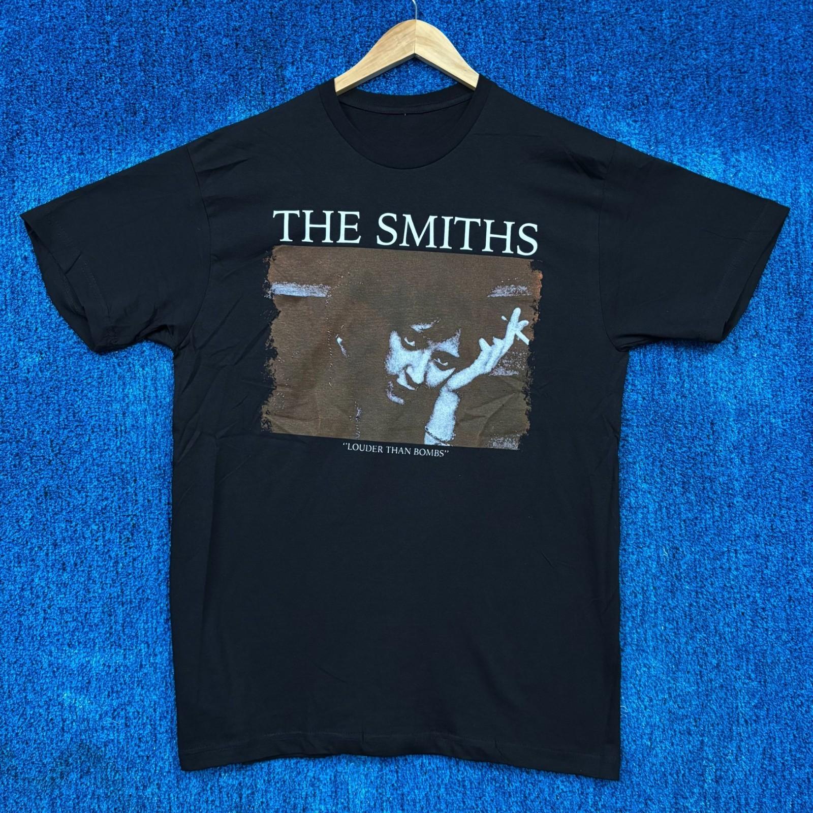The Smiths Louder Than Bombs Goth Rock Band Graphic Tee Size L XXL