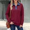 Women's Casual Fashion V-Neck Knit Top, Knitwear for Everyday Wear and Going Out