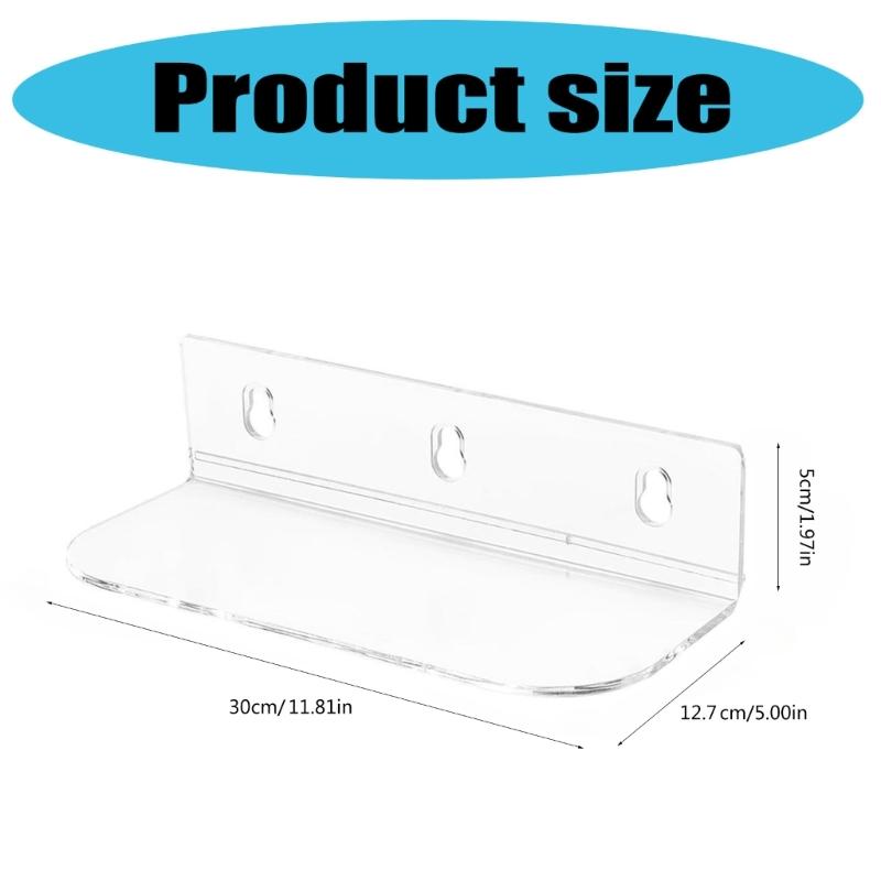 Indoor Plant Window Frame with Support Brackets Acrylic Shelf Accessory for Succulents and Hanging Planters Daily Use