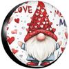 Tire Cover Romantic Hearts Wheel Protector Weatherproof Cover for SUV Truck Camper