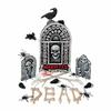 Fancy Cemetery Set - Viving - 24 Pieces - 34x13x56 Cm - Encourages Imagination - Social Interaction