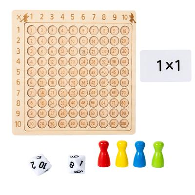 Montessori oktatási fajátékok gyerekeknek baba matematikai játékok 99 szorzótábla matematika számtani segédeszközök gyerekeknek ajándékok