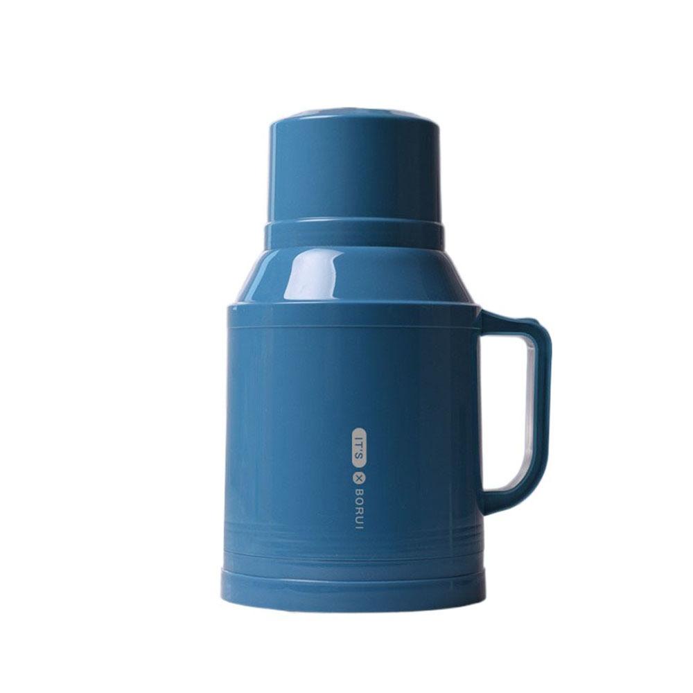 1L/1.6L Glass Liner Insulated Warming Kettle Large Capacity Thermos Pot  Hot  Water
