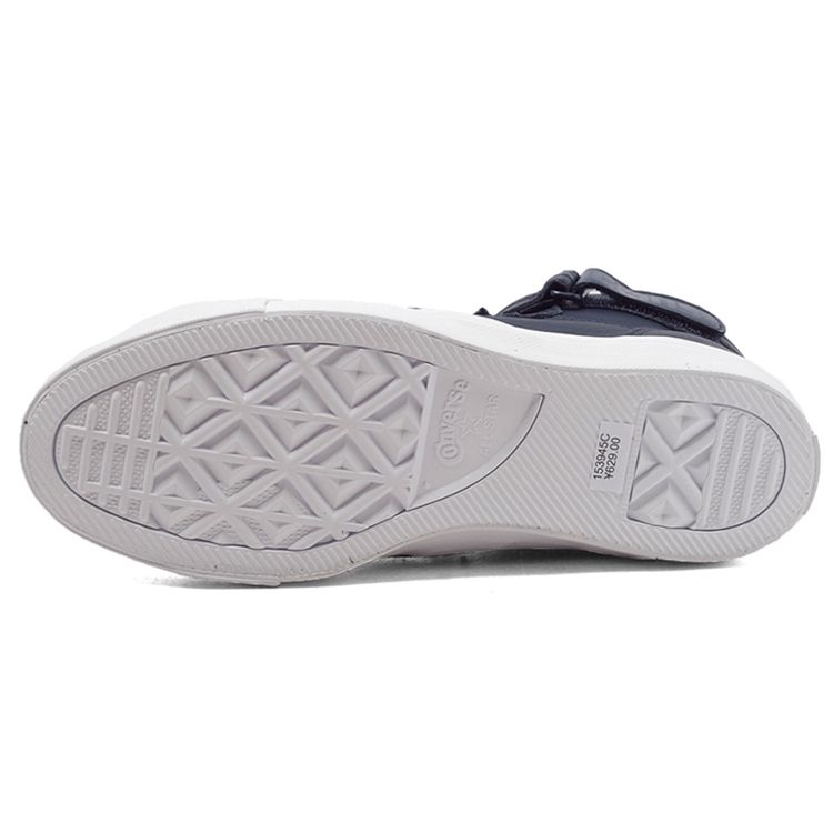 Converse Pro Blaze Plus Velcro Casual Non-Slip Durable High-Top Skate Shoes Unisex Sneakers Blue 153945C