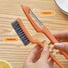 All-in-One Fruit and Vegetable Peeler with Cleaning Scrubber for Kitchens