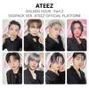 AUKSINĖ VALANDA : 2 dalis. DIGIPACK VER. ATEEZ OFICIALI platforma Oficiali nuotraukų kortelė