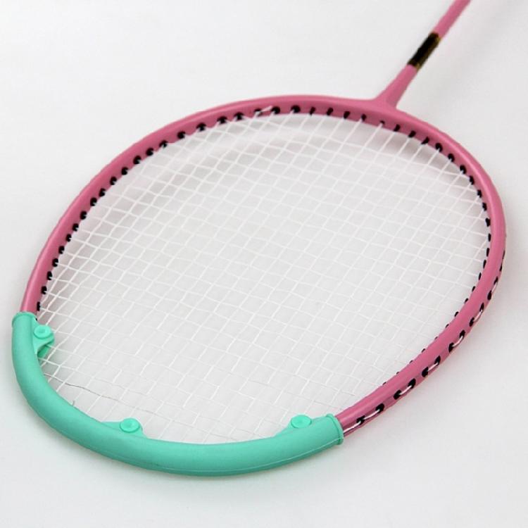 Badminton Racquet Curved Protection Sleeve Beginner Racket Head Protector Front Frame Head Case Edge Protective Cover