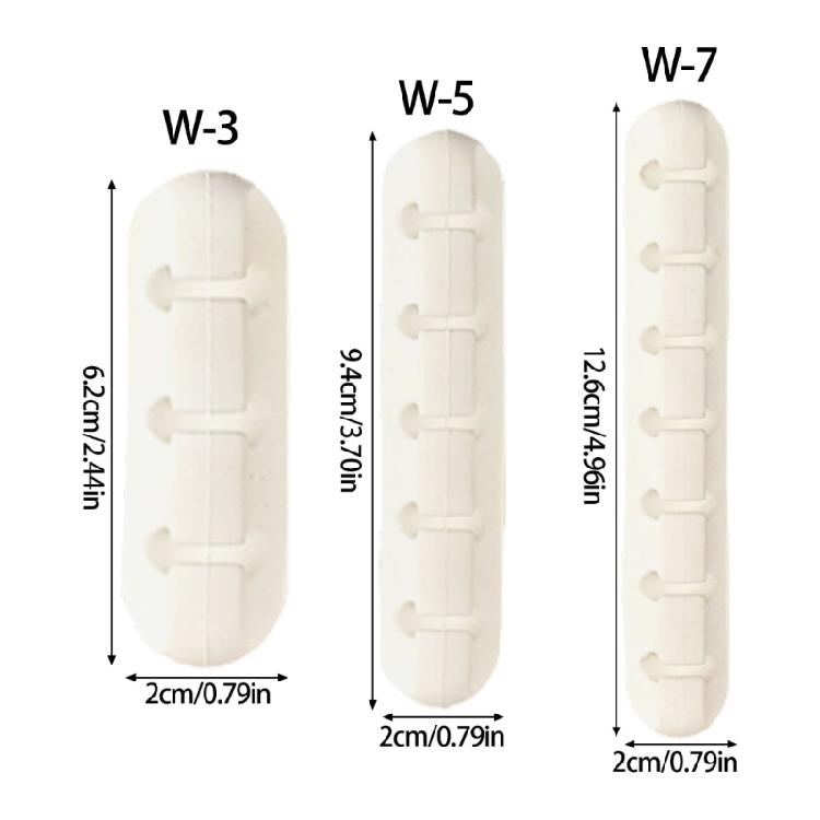 Universal Cord Organizers Clip For All Cable Type C USB Secures Adhesive Desk Wall Mount Clip