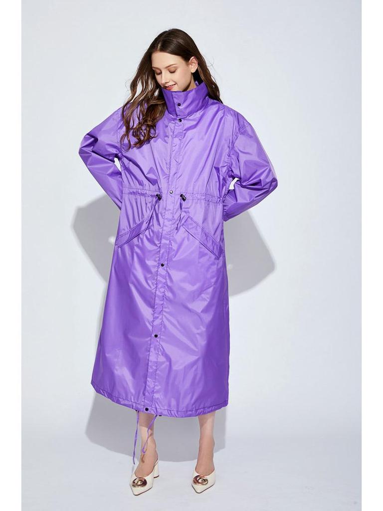 Cross-Border Waterproof Rainstorm-Proof Windbreaker Poncho for Adults - Single-Person Outdoor Hiking Fashion Raincoat