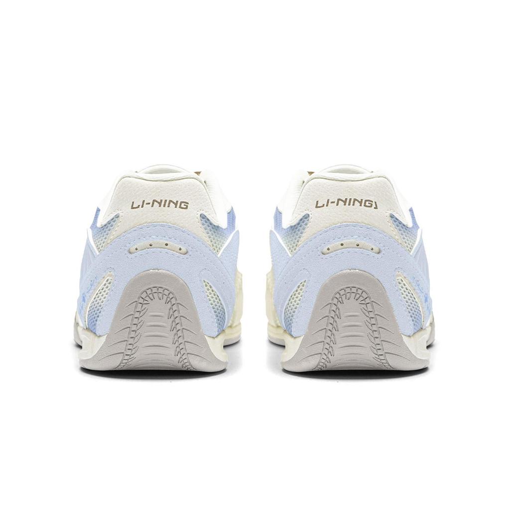 Li Ning Film CLASSIC Low Top Casual Shoes Women's Ecru Purple Women's AGLW196-1(Team211-)