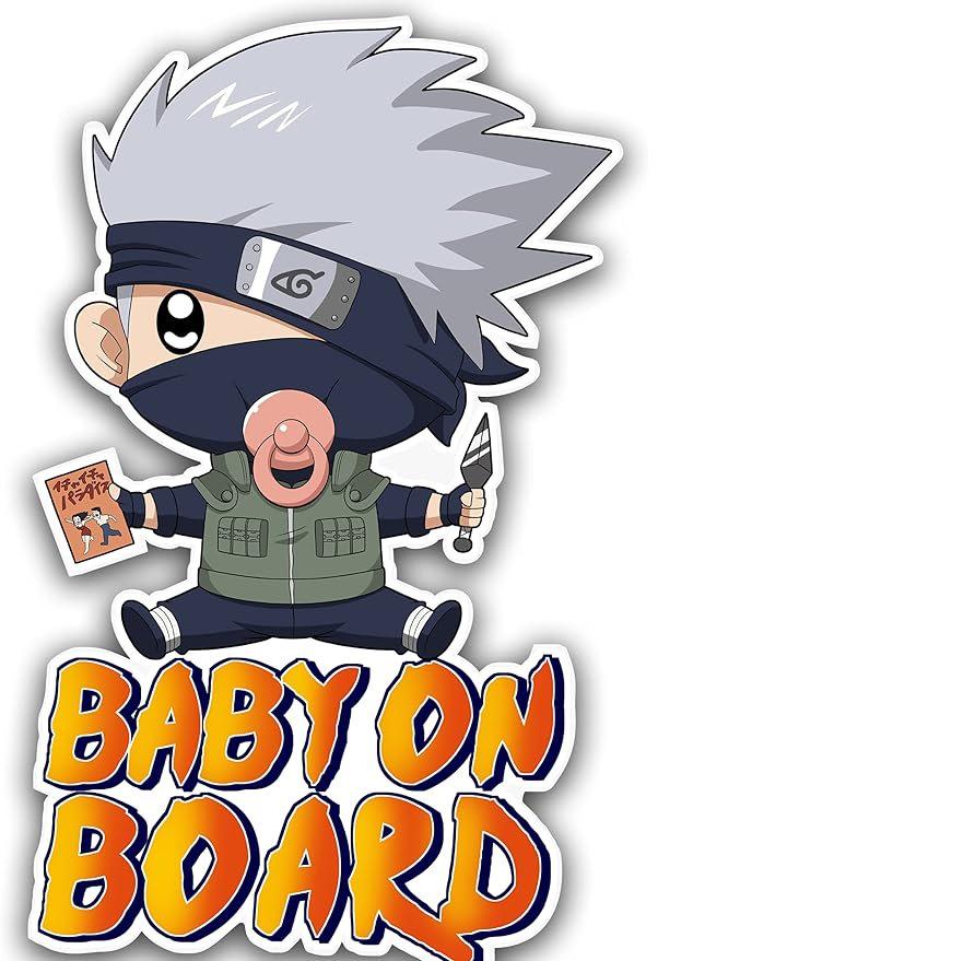 Adorable Transparent Baby on Board Sign for Cars & Laptops