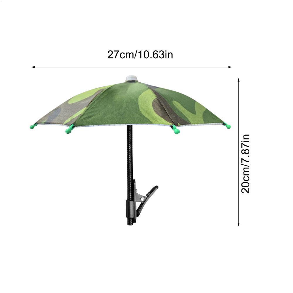 Cell Phone Umbrella Creative Mini Umbrella Phone Stand Universal Waterproof Holder Portable Outdoor Rain Sun Accessories