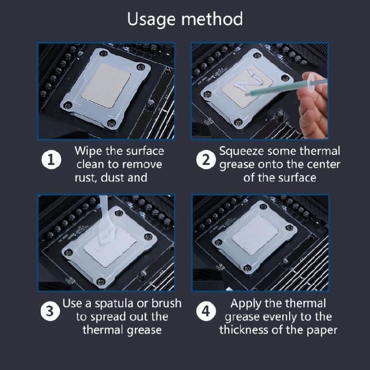 Thermisch leitfähige Klebepaste für die Wartung von Computer-Hardware Überlegene Wärmeleitpaste für CPU GPU Thermals Management