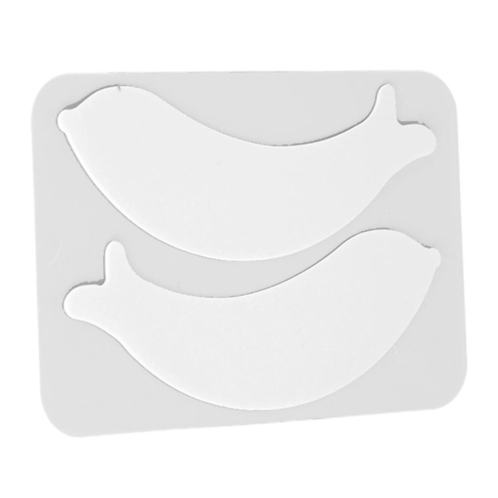 10 Pairs Eyelash Extension Patches Silicone Under Eye Patches Resuable Lower Lash Isolation Pads