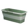 Rectangular Laundry Barrel Space-Saving Washing Basin Foldable Mop Bucket  Car Wash