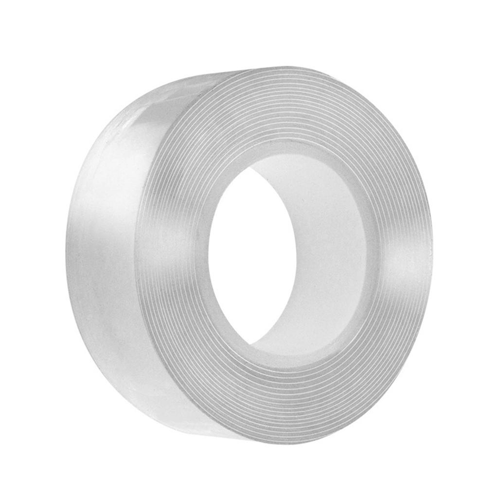 Double Sided Nano Adhesive Tape Heavy Duty Clear Reusable Tape Versatile Nano Mounting for Picture Hanging & Wall Decor