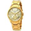 Armani Exchange Open Box   Ladies Watch Ax4327 Smart Chronograph Gold Dial