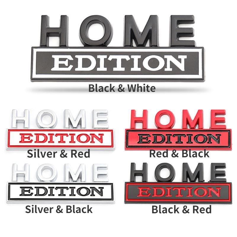 Autoaufkleber Luxury Edition Limited Edition Abzeichen Aufkleber Metall Emblem Kühlergrill für Peugeot Mazda Alfa Romeo Citroen Für alle Automodelle Edition