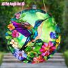 2D Flat Acrylic Hummingbird Sun Catcher Design, Indoor and Outdoor Decoration - No Battery/electricity Required, Free Day Decoration, Shop Dec